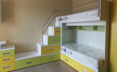 Детская двухъярусная кровать на заказ