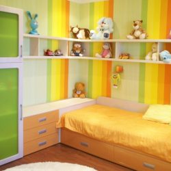 Детская односпальная кровать