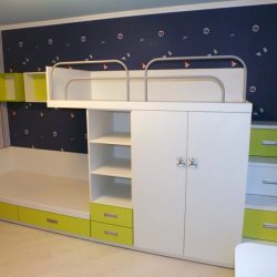 Детская двухъярусная кровать для мальчиков