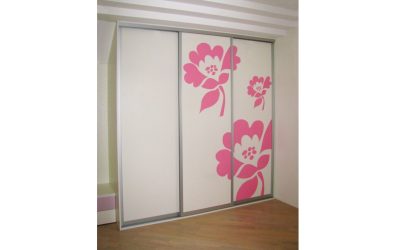 Детский шкаф купе с ящиками и полками