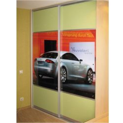 Двухстворчатый шкаф купе с фотопечатью