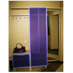 Набор мебели в прихожую с тумбой и зеркалом