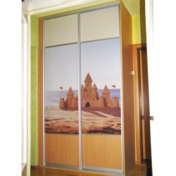 Мебельный гарнитур в прихожую с шкафом купе