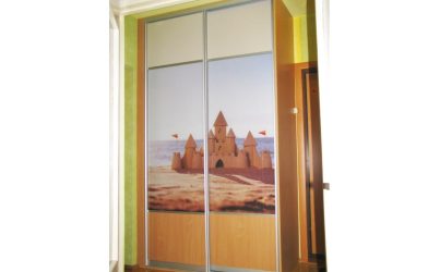 Мебельный гарнитур в прихожую с шкафом купе