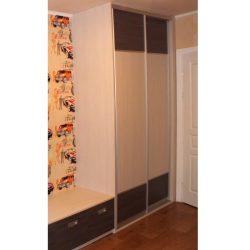 Шкаф купе с тумбой в детскую комнату