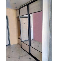 Шкаф купе с зеркалами в прихожую