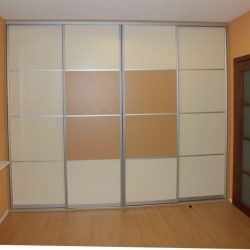 Шкаф купе 4 двери встроенный